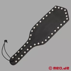 Pagaie BDSM cloutée en cuir pour Spanking hard