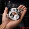 Ballstretcher BDSM en acier inoxydable