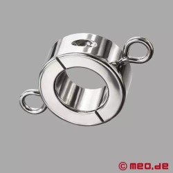 Ballstretcher BDSM en acier inoxydable