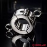 Ballstretcher BDSM en acier inoxydable