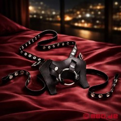 Strap-on avec ceinture de chasteté NoPacha