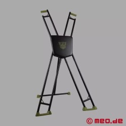 Croix de Saint-André MEO® portable pour le bondage