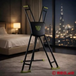 Croix de Saint-André MEO® portable pour le bondage