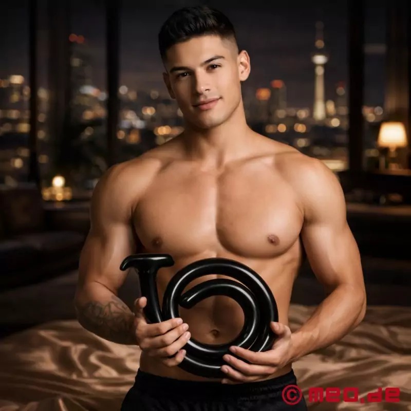 Maxi gode anal - gode de 1 mètre