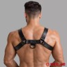 Harnais en cuir - Fetish Gear - Noir Noir