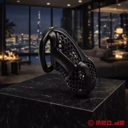 Cage de chasteté BlackGuard™ de NoPacha