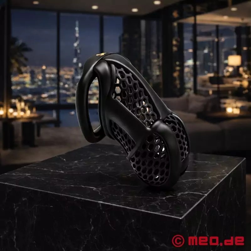 Cage de chasteté BlackGuard™ de NoPacha