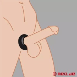 Ballstretcher et cockring en silicone SkaterBoyz