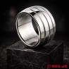 Cockring luxueux en acier inoxydable EnduranceRing