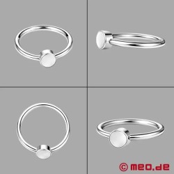 Anneau pour le gland en acier inox SpermBooster