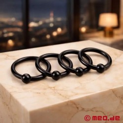 4 Anneaux en silicone pour le gland GlansLock