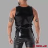 Tank Top en latex noir - SecondSkin