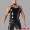 Tank Top en latex noir - SecondSkin