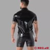 Polo en latex noir - SecondSkin