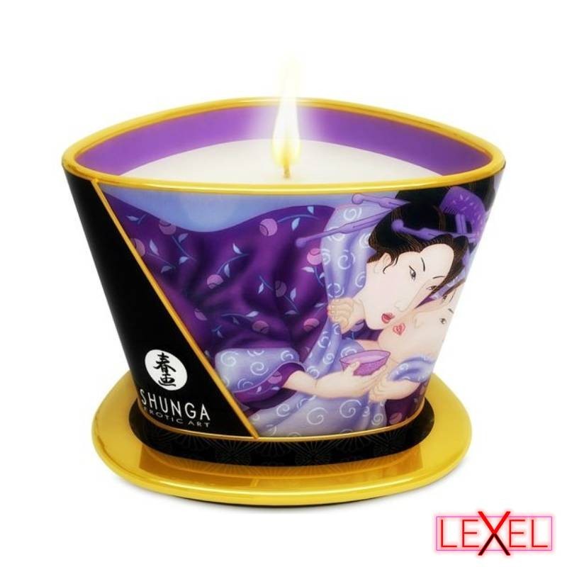 SHUNGA - Bougie de massage fruits exotiques