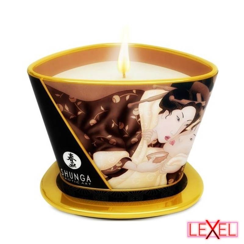 SHUNGA - Bougie de massage chocolat