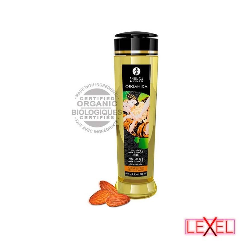 Huile de massage Amandes - Shunga