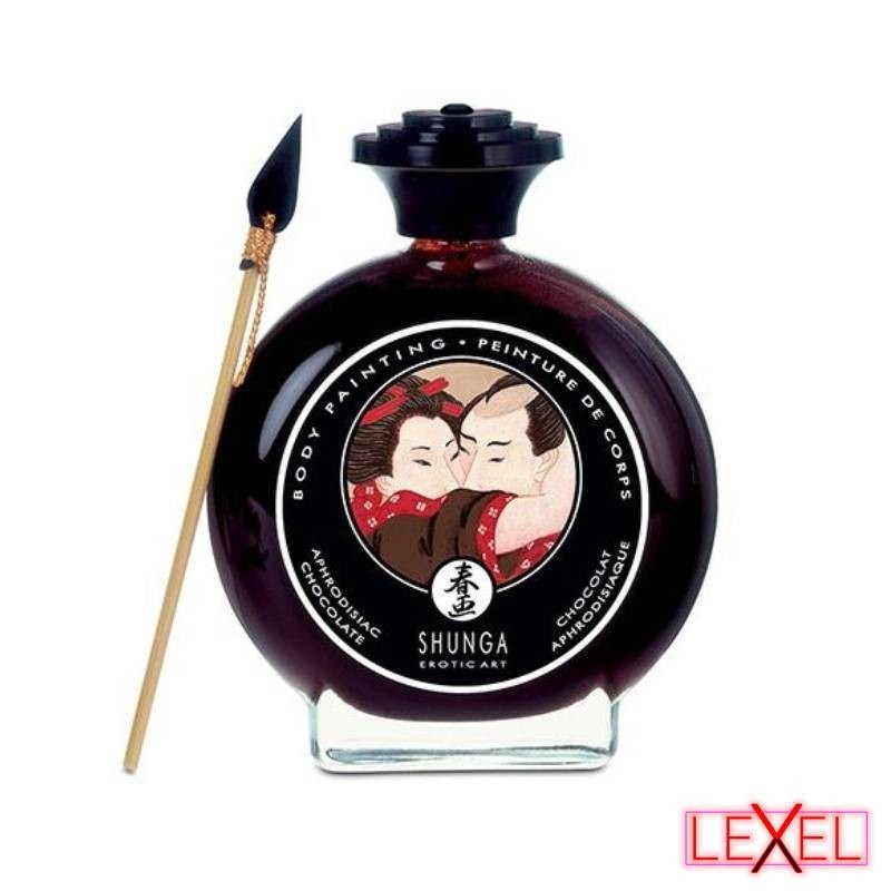Peinture sur corps Chocolat - Shunga
