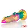 EPIC - GODE IRIS AVEC TESTICULES ARC-EN-CIEL DE PLAISIR