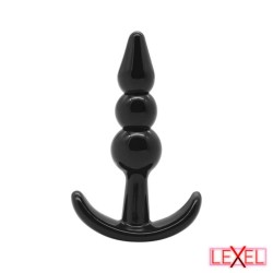 Plug anal kit 4 pièces noir - Addicted Toys