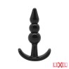 Plug anal kit 4 pièces noir - Addicted Toys