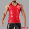 Tank Top en latex rouge - SecondSkin