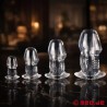 Plug creux transparent Deviant Hole