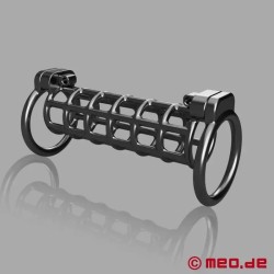 Double cage de chasteté