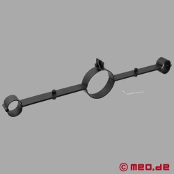 Pilori avec collier et menottes en métal HardLine