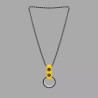 Collier avec cockring - Bijou kinky fetish