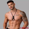 Collier avec cockring - Bijou kinky fetish