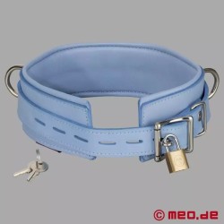 Collier verrouillable en cuir Malibu