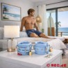 Menottes en cuir verrouillables Malibu