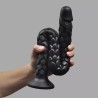 Serpent anal noir - gode de 50 cm