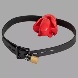 TotalObedience - Bâillon à balle en silicone