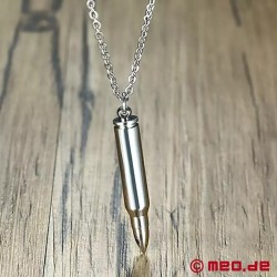 Chaîne de cou cartouche avec un compartiment secret