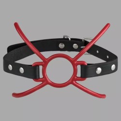 Bâillon Spider Gag avec revêtement en vinyle