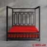 Drap housse imperméable rouge San Francisco