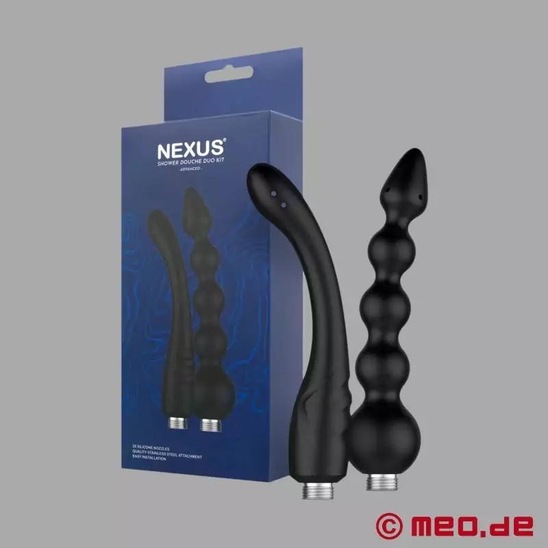 Nexus - Hygiène anale - Set de 2 douches anales