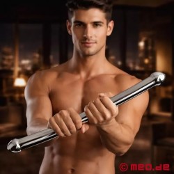 Gode double RUCK ROD en inox massif