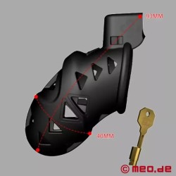 Ceinture de chasteté NoPacha Black Centurion