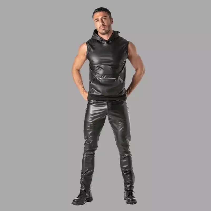 Sweat à capuche zippé sans manches Kinky de TOF Paris