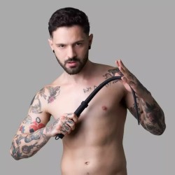 Fouet BDSM en silicone de Dr. Sado
