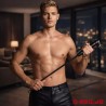Fouet BDSM en cuir tressé à la main Texas Bullwhip par MEO