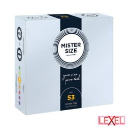 Préservatifs 53mm M - MISTER SIZE