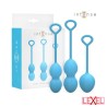 Kit de boules de Kegel Charli Bleues