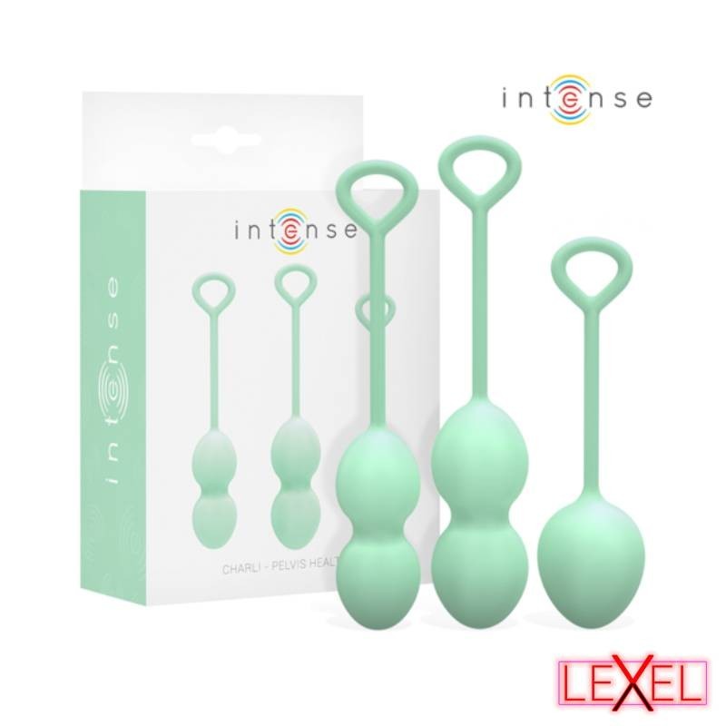 Kit de boules de Kegel Charli Vertes