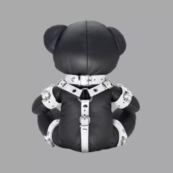 White Willy - Ours en peluche BDSM en cuir