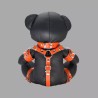 Orange Ollie - Ours en peluche BDSM en cuir