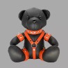 Orange Ollie - Ours en peluche BDSM en cuir